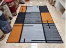 Мокетен килим ERIKA 8010 grey/orange